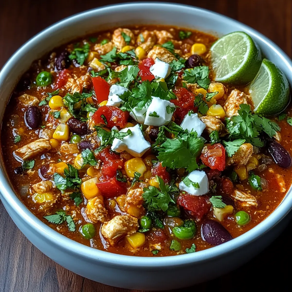Street Corn Chicken Chili