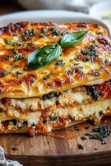 Vegetarian Lasagna with Ricotta