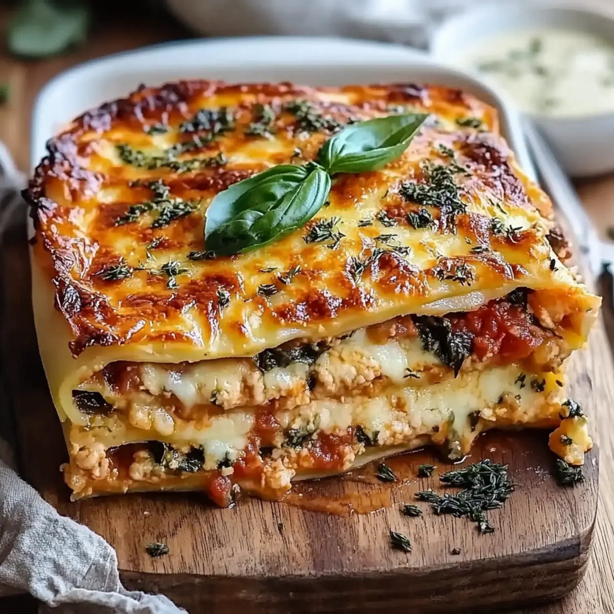 Vegetarian Lasagna with Ricotta