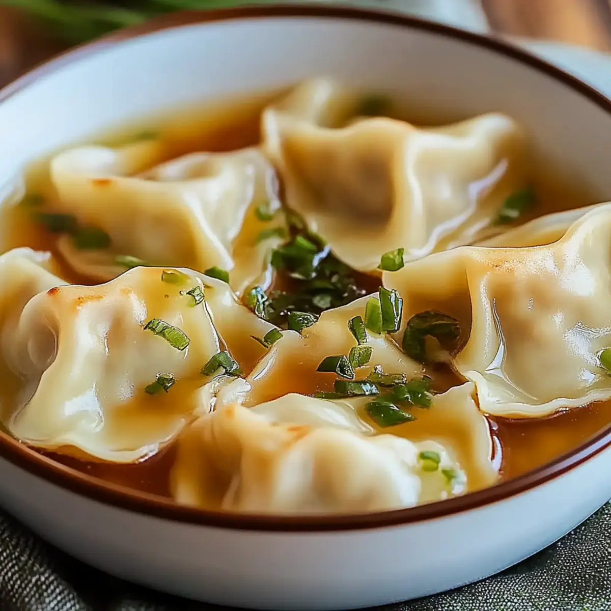Wonton Soup