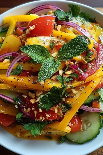 Zesty Thai Mango Salad