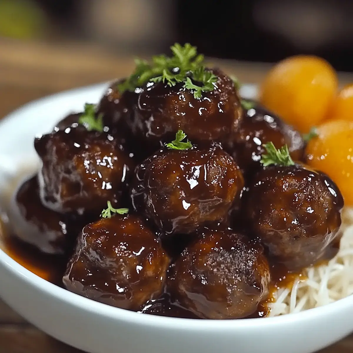 BBQ Jerk Meatballs