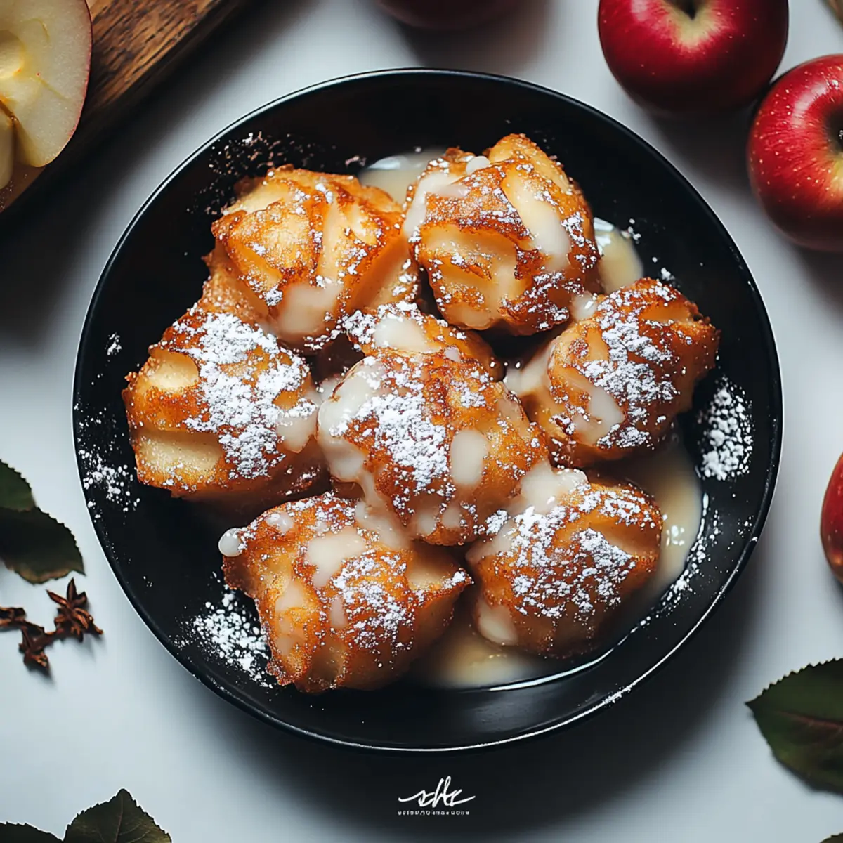 Baked Apple Fritters