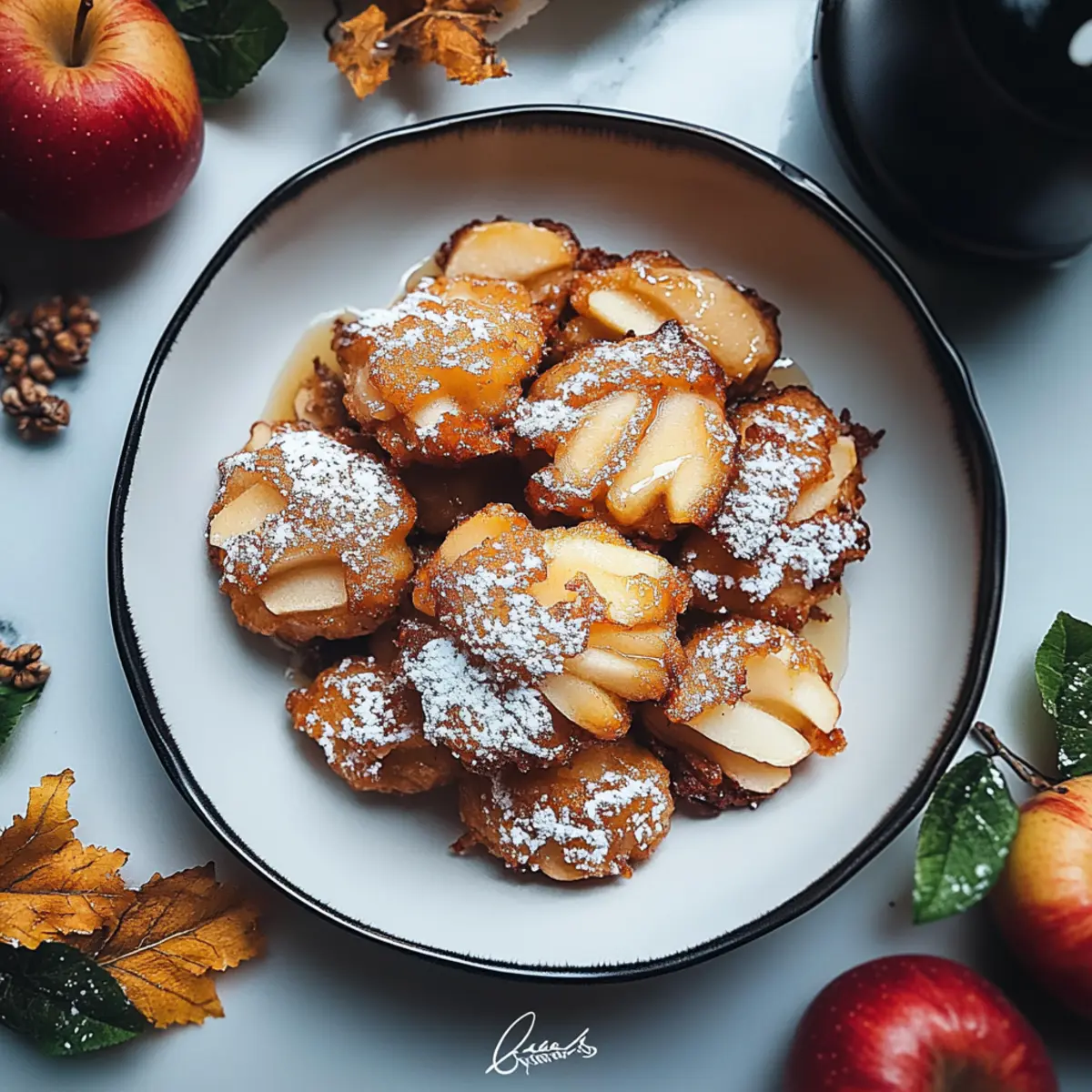 Baked Apple Fritters