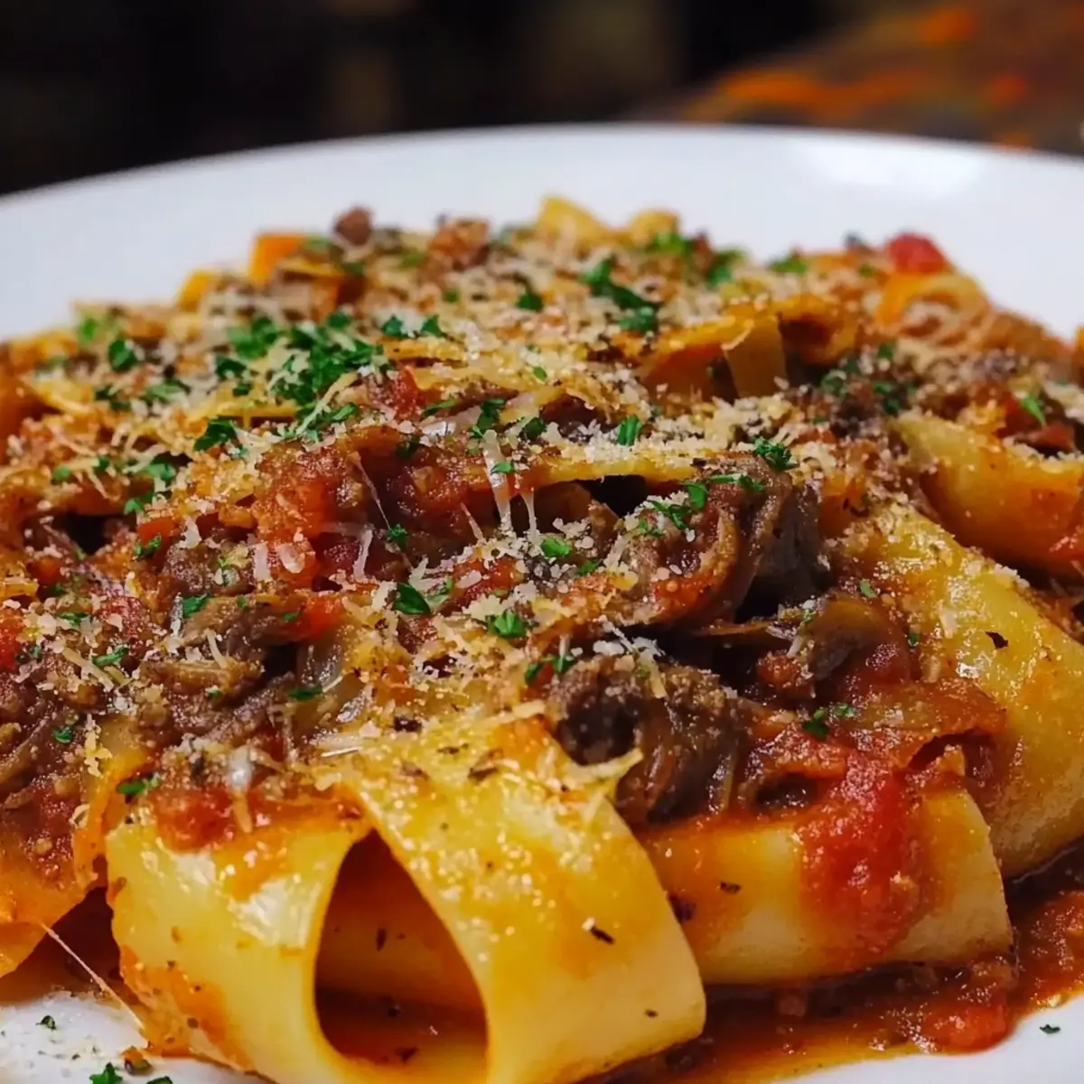 Braised Beef Pasta