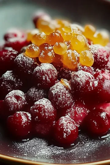 Candied Cranberries