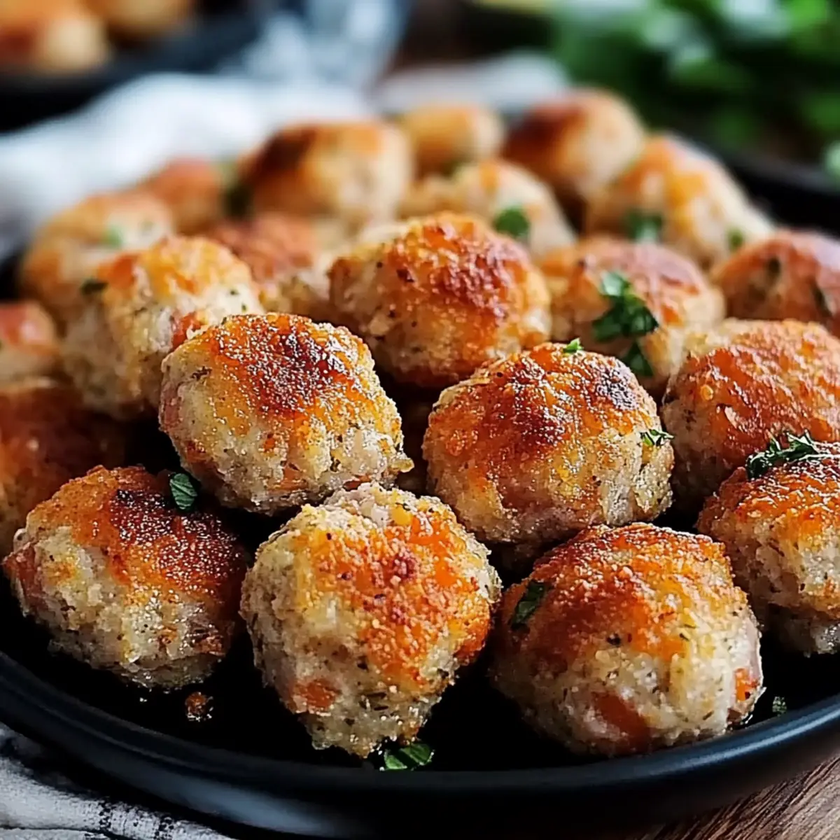 Cheddar Bay Sausage Balls