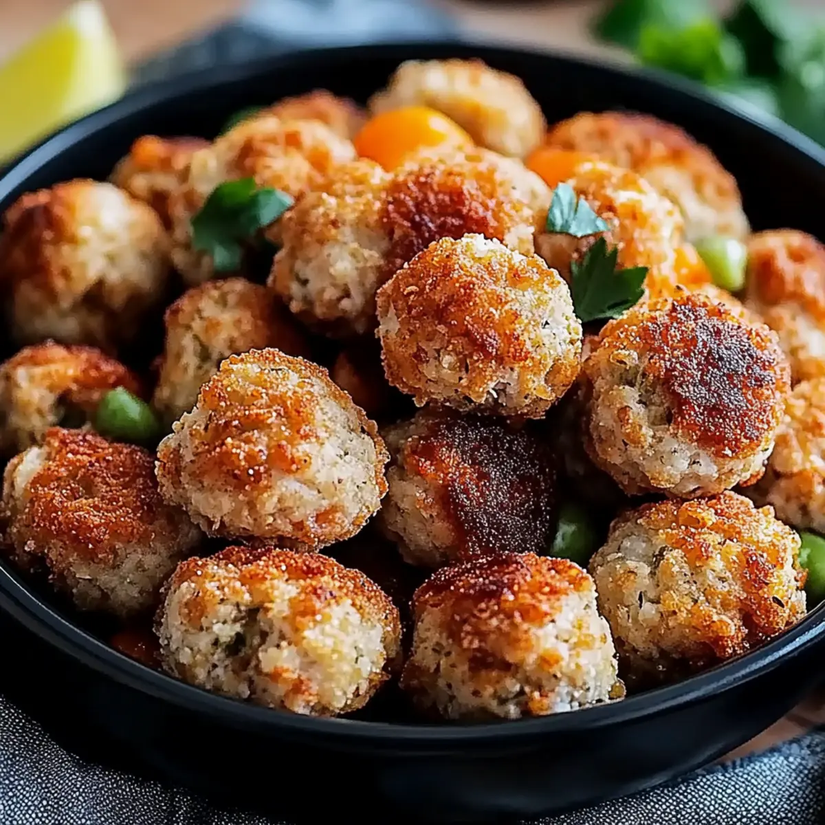 Cheddar Bay Sausage Balls