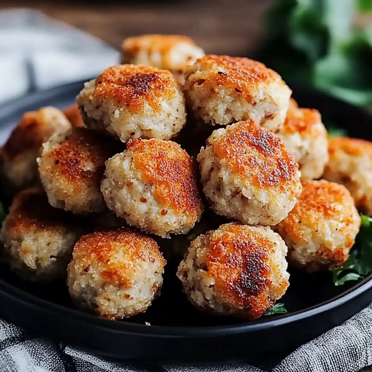 Cheddar Bay Sausage Balls