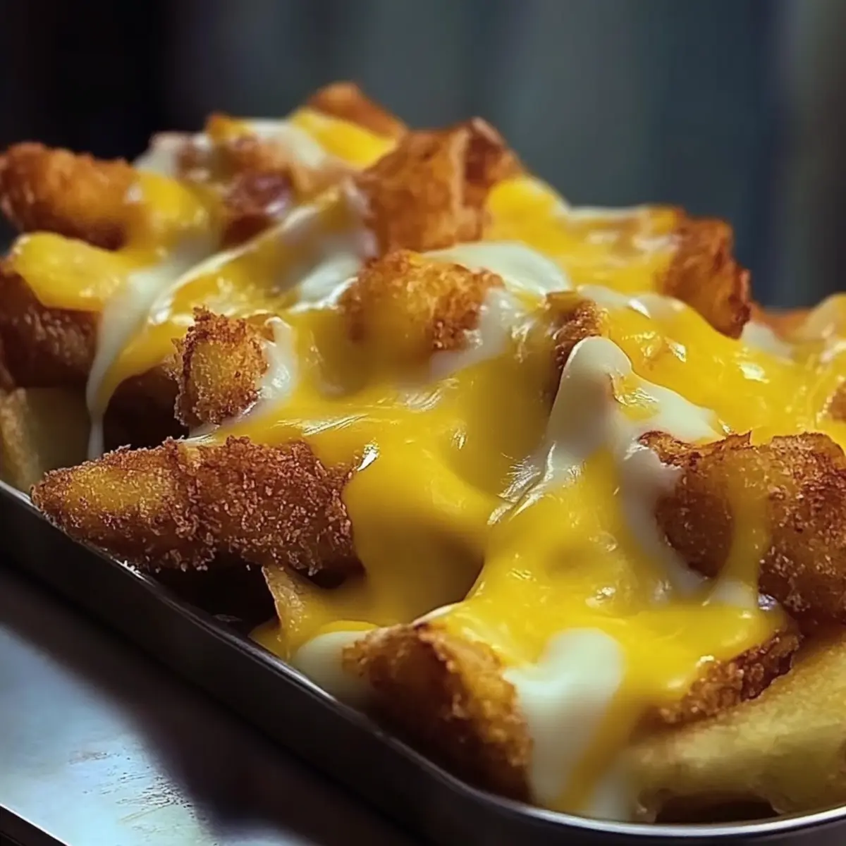 Cheesy Crispy Chicken Fries