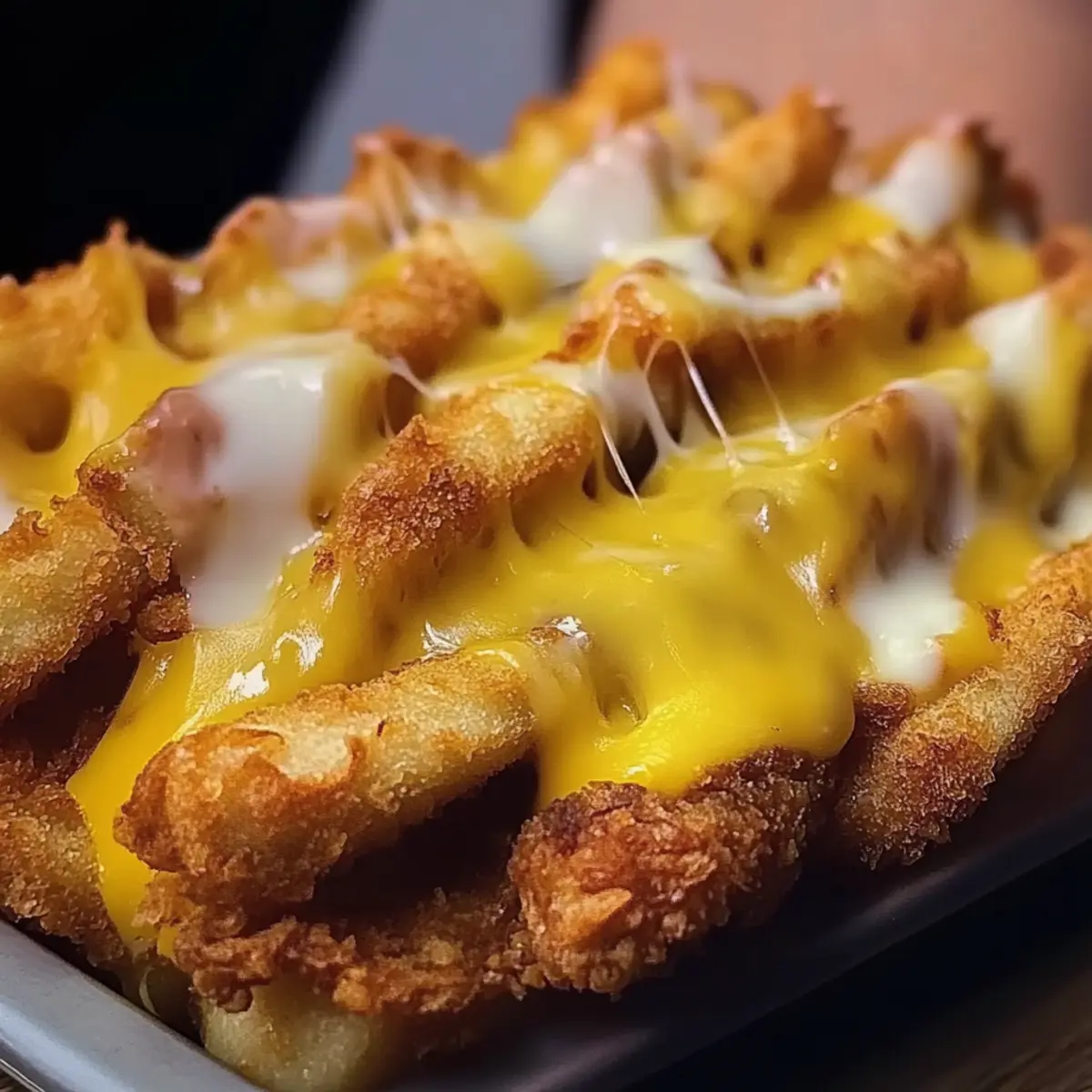 Cheesy Crispy Chicken Fries