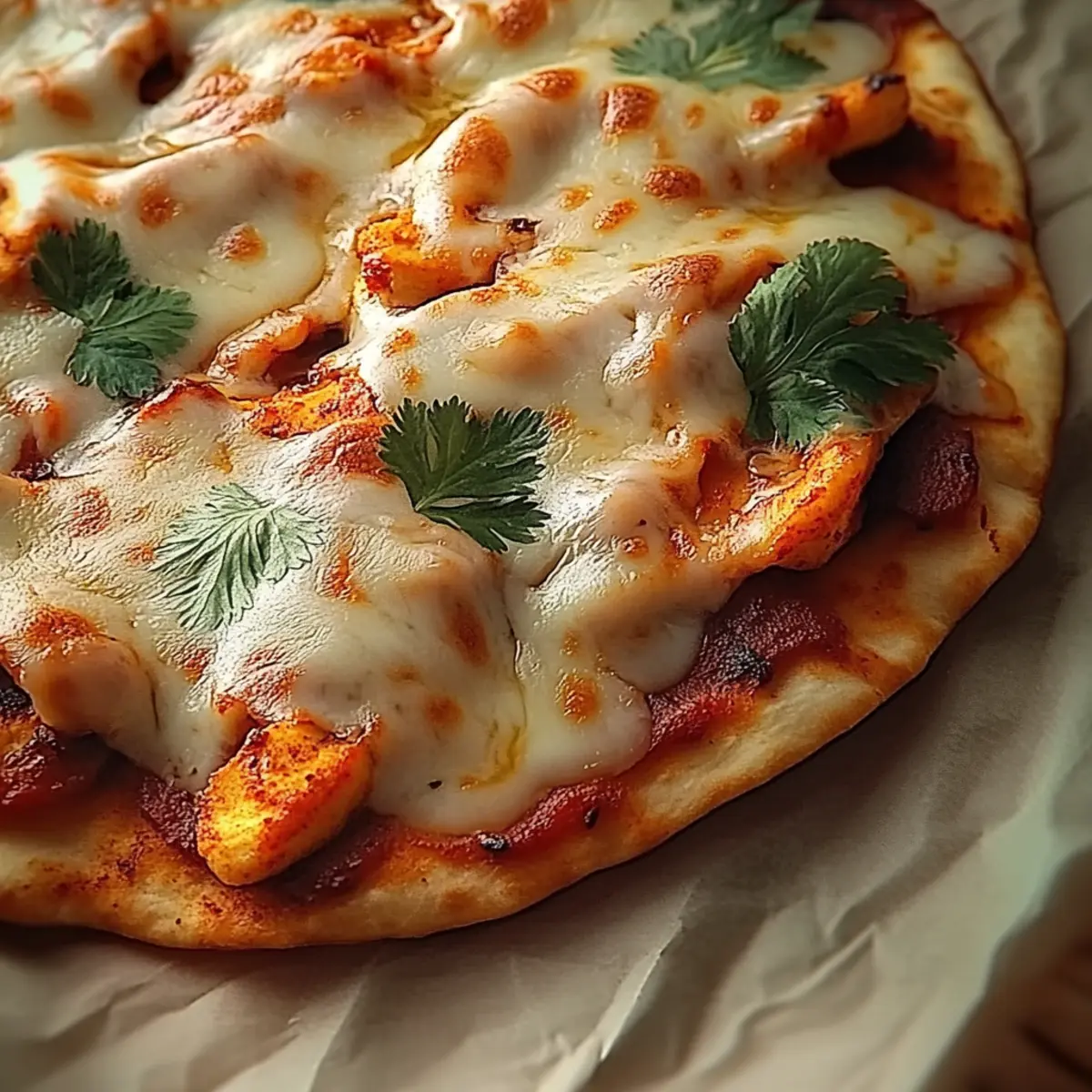 Cheesy Sweet Chilli Chicken Flatbreads
