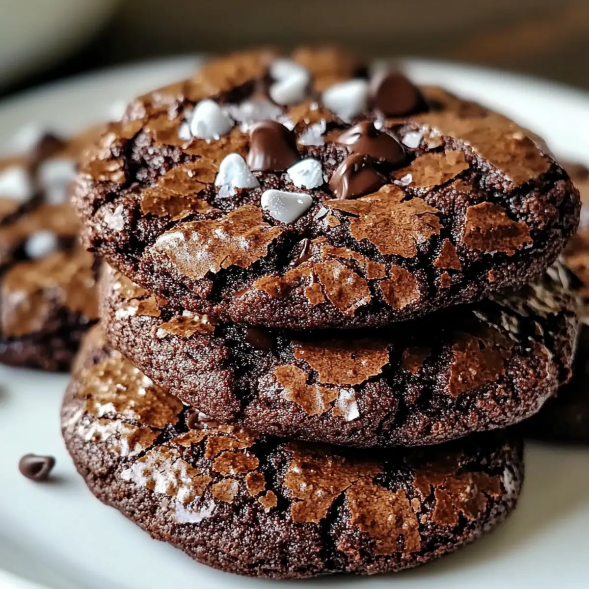Chocolate Brownie Cookies