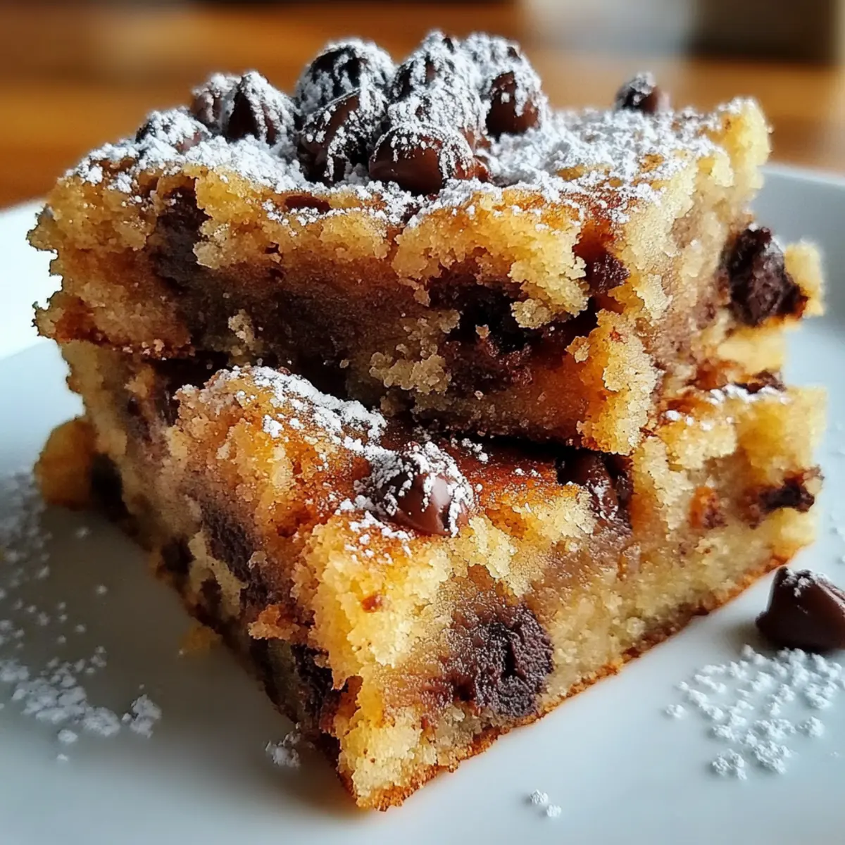 Chocolate Chip Banana Bars