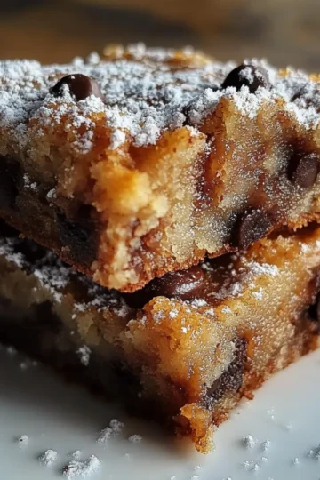 Chocolate Chip Banana Bars