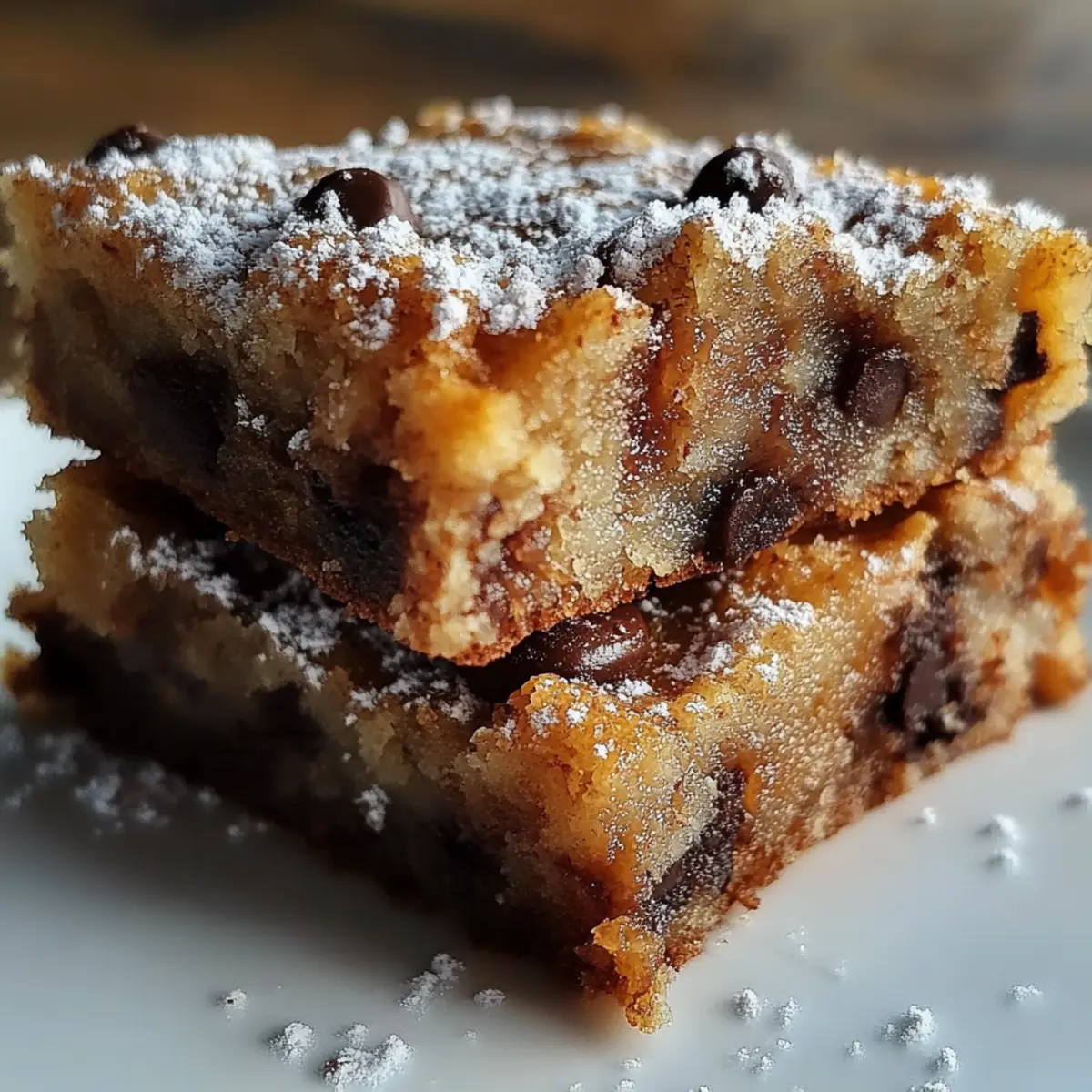 Chocolate Chip Banana Bars