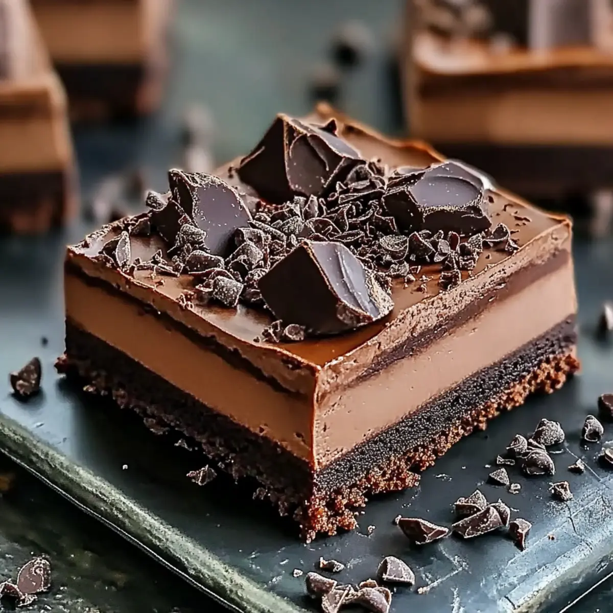 Chocolate Mousse Brownies