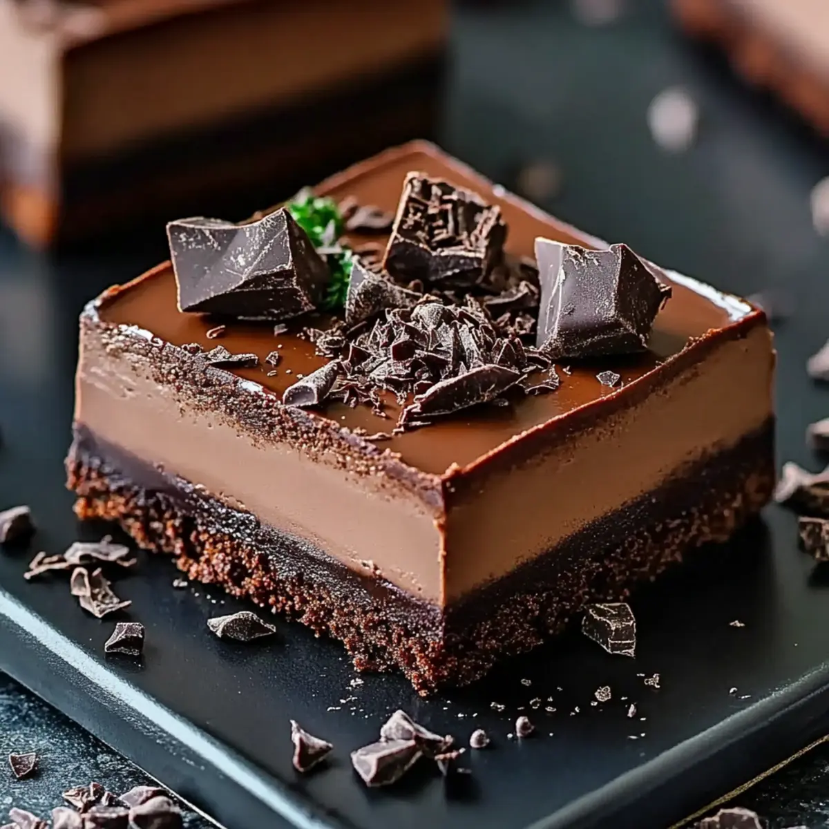 Chocolate Mousse Brownies