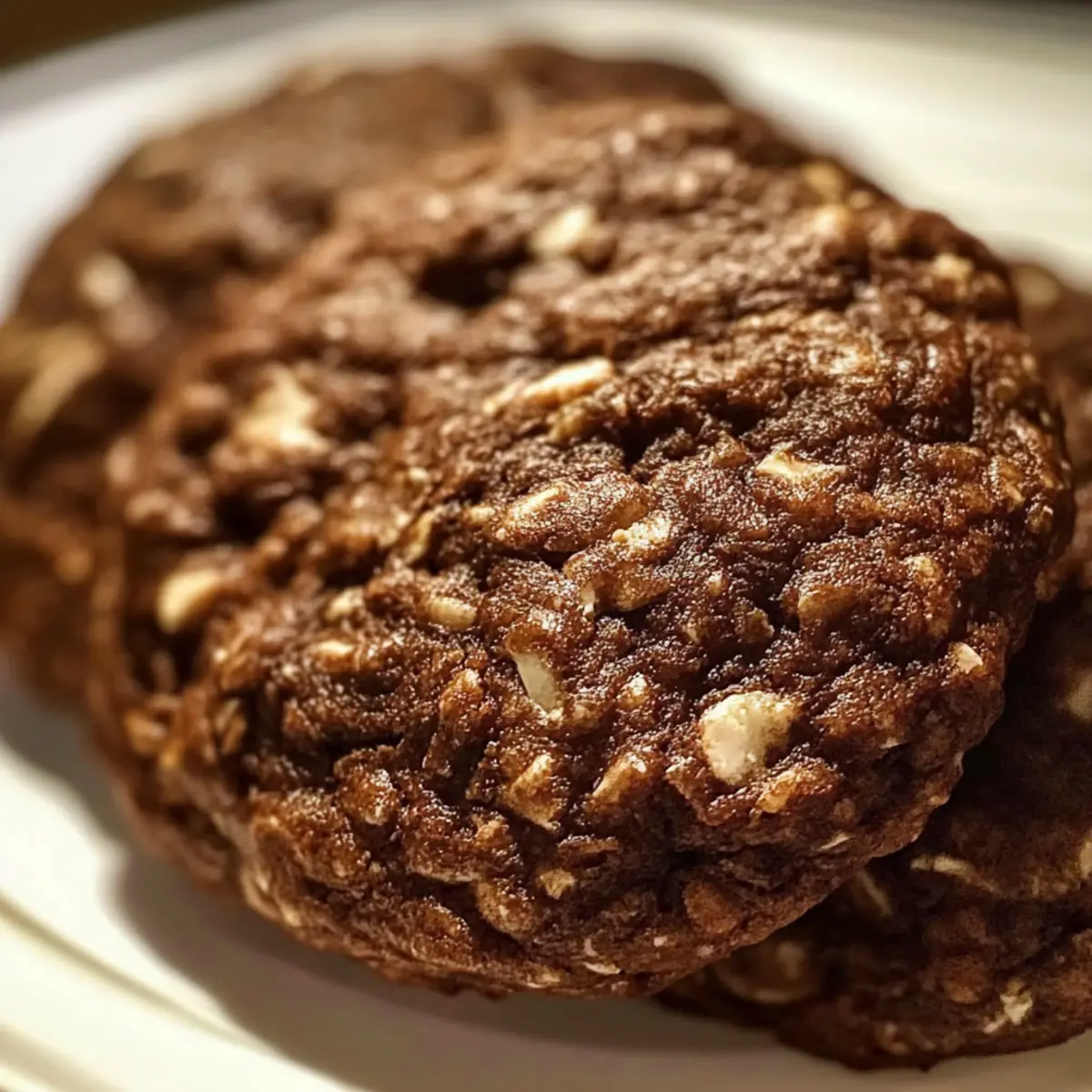 Chocolate Oatmeal Cookies