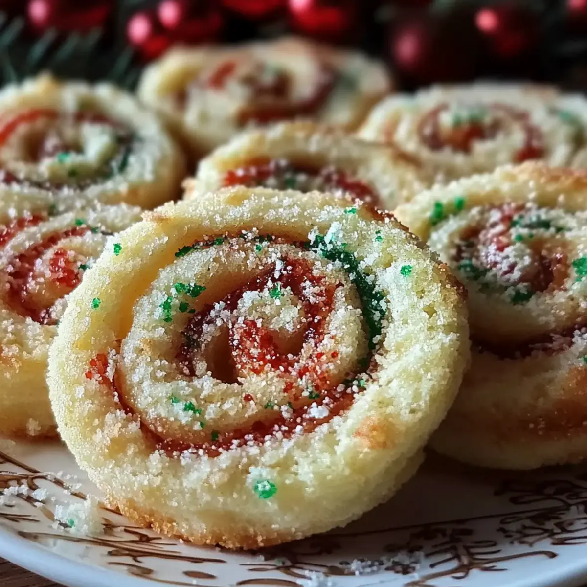Christmas Pinwheel Cookies