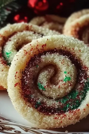 Christmas Pinwheel Cookies