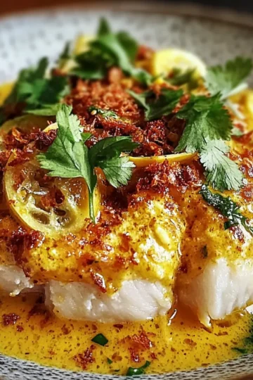 Coconut Lime Fish Curry with Jasmine Rice
