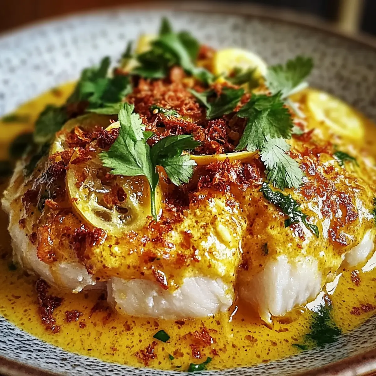 Coconut Lime Fish Curry with Jasmine Rice