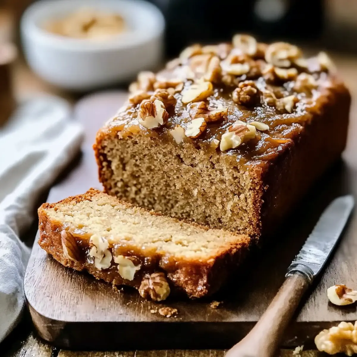 Coffee And Walnut Loaf