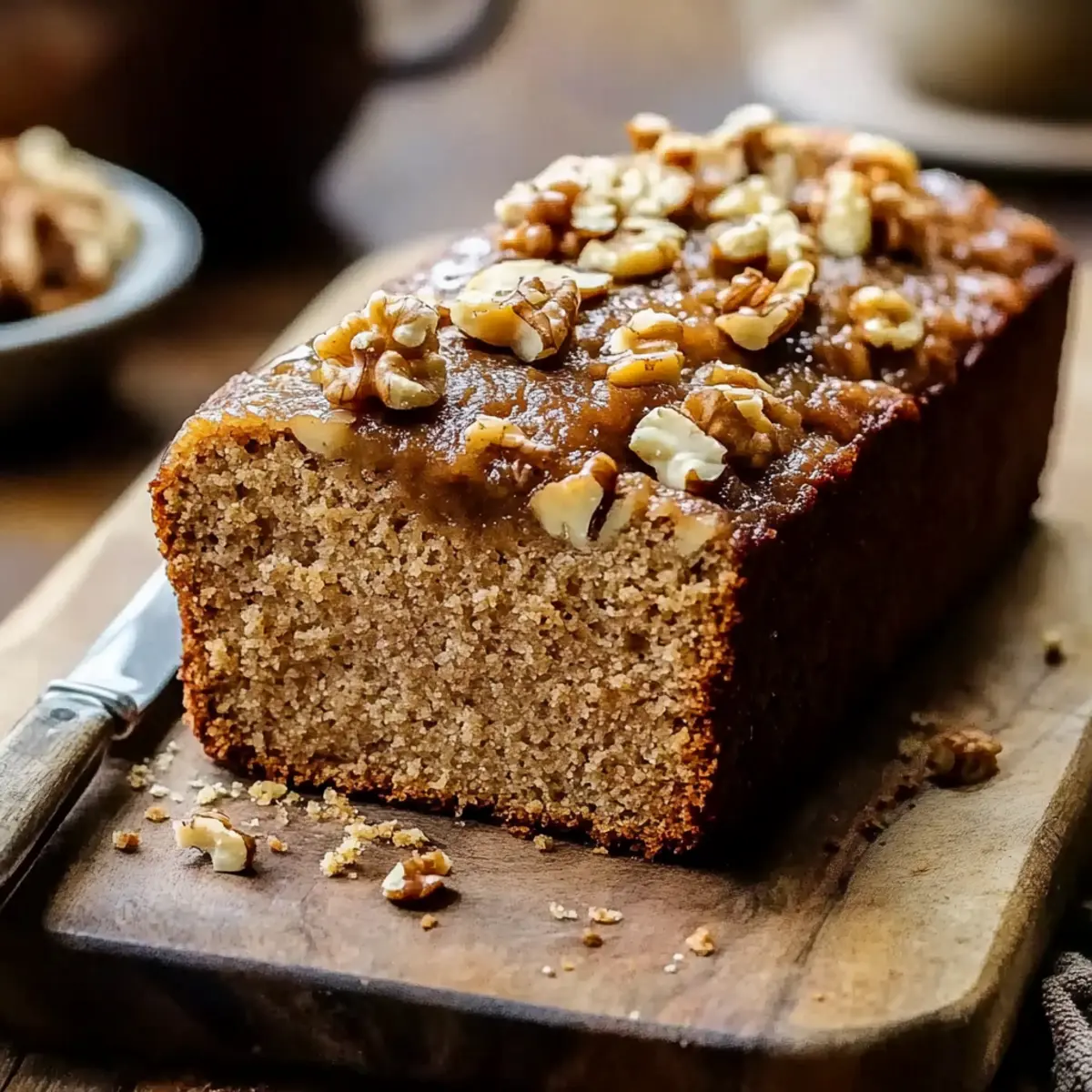 Coffee And Walnut Loaf