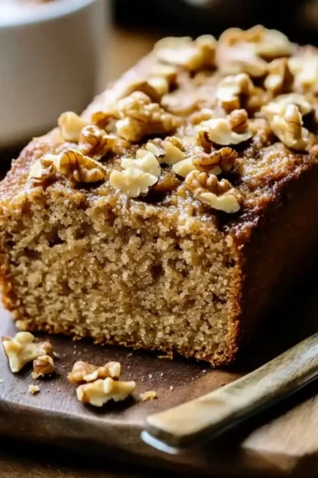 Coffee And Walnut Loaf