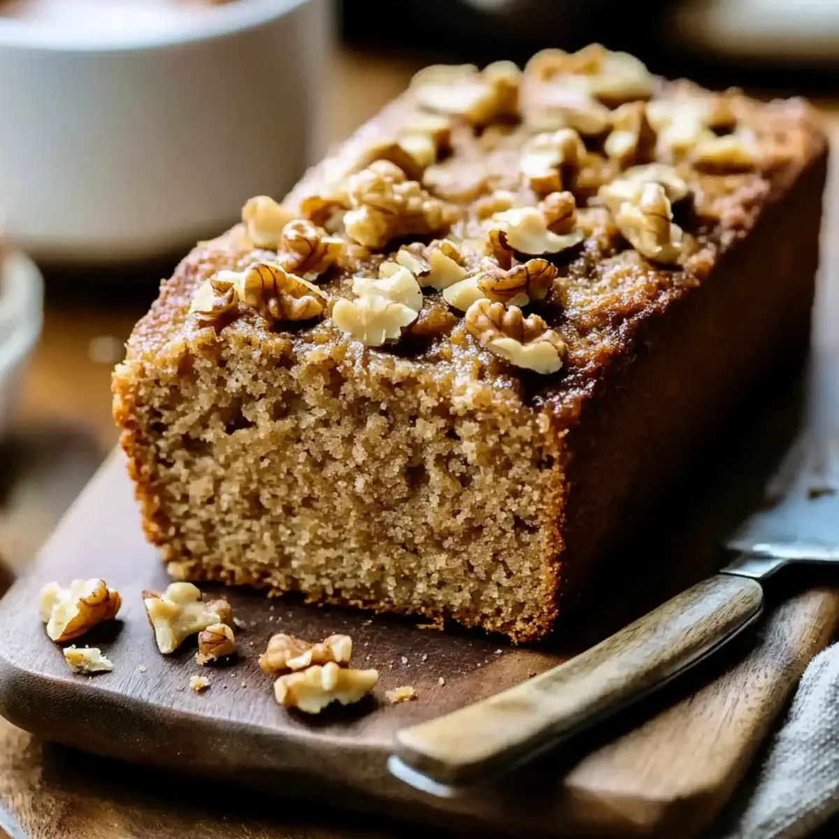 Coffee And Walnut Loaf