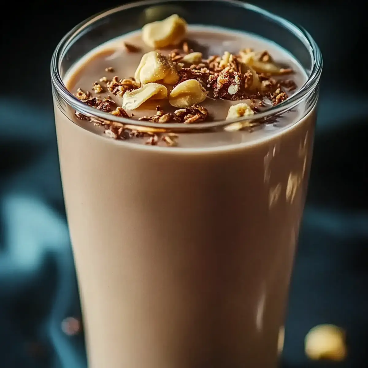 Cottage Cheese Peanut Butter Smoothie