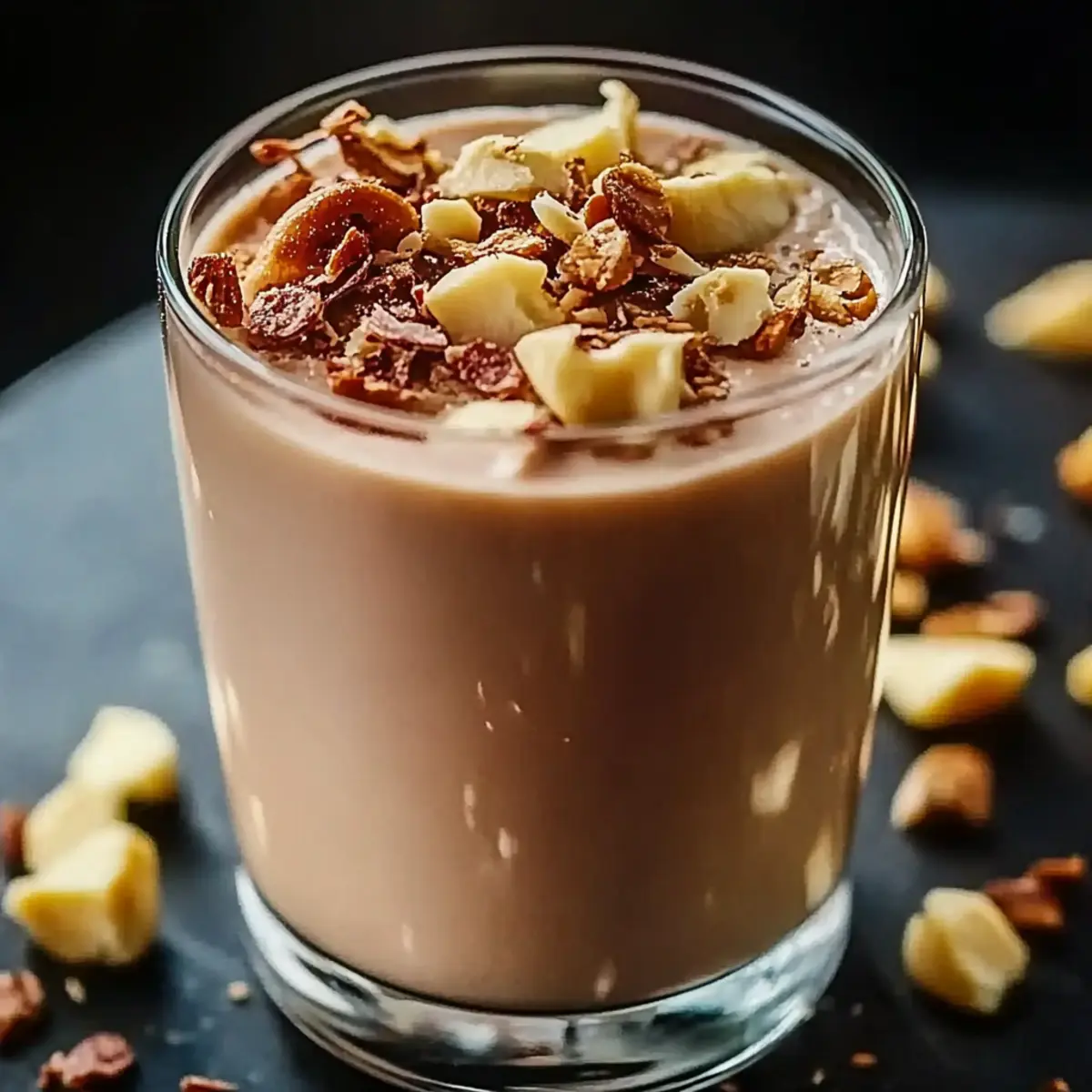 Cottage Cheese Peanut Butter Smoothie