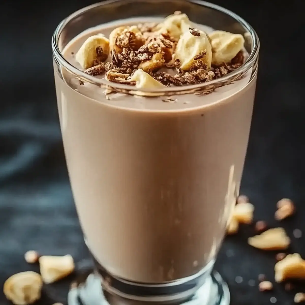 Cottage Cheese Peanut Butter Smoothie