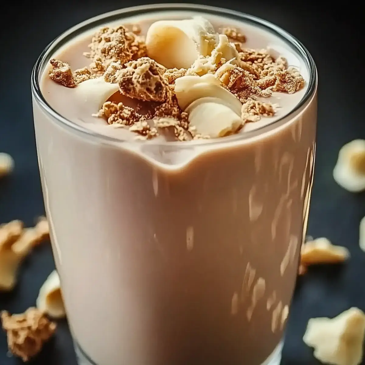 Cottage Cheese Peanut Butter Smoothie