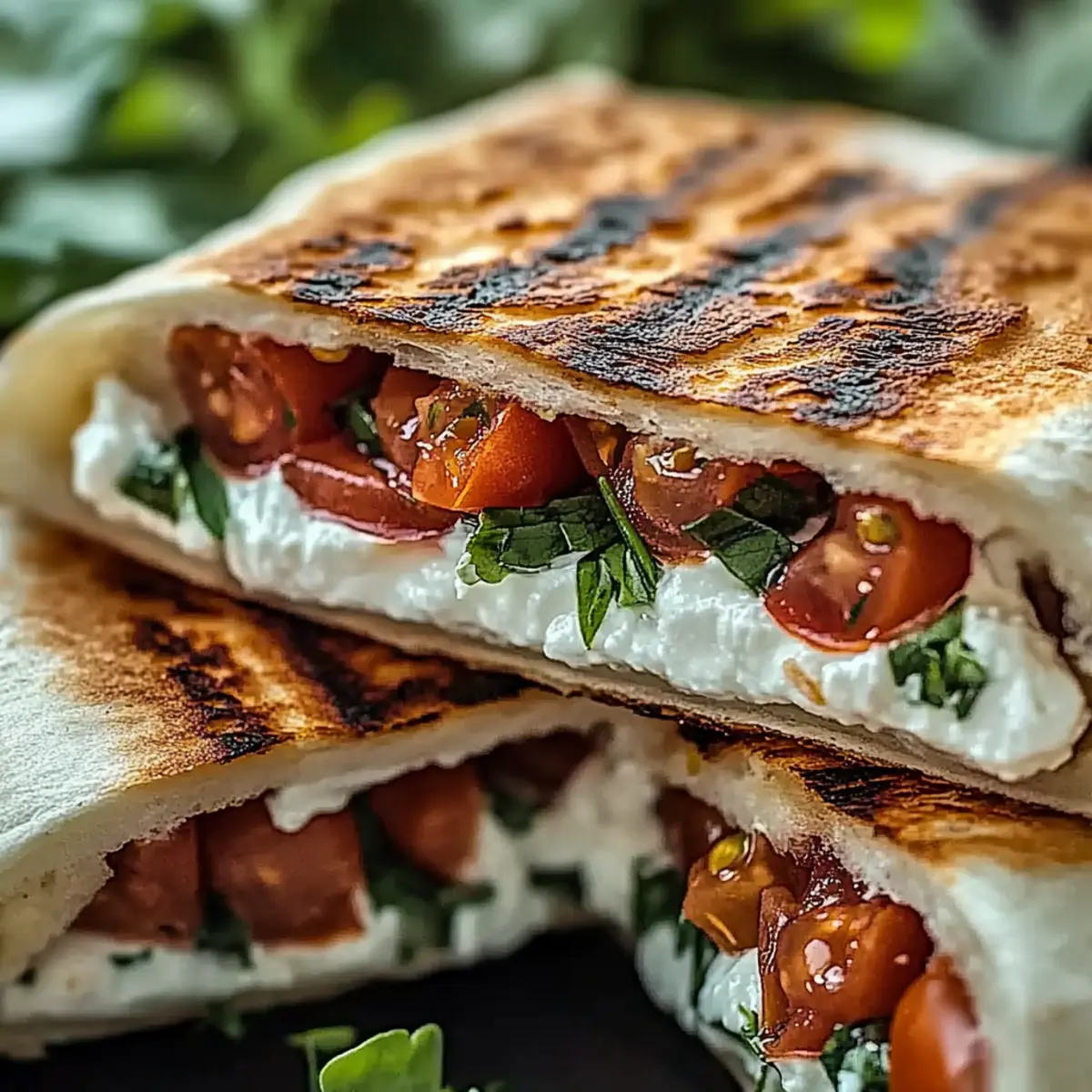 Cottage Cheese Wraps