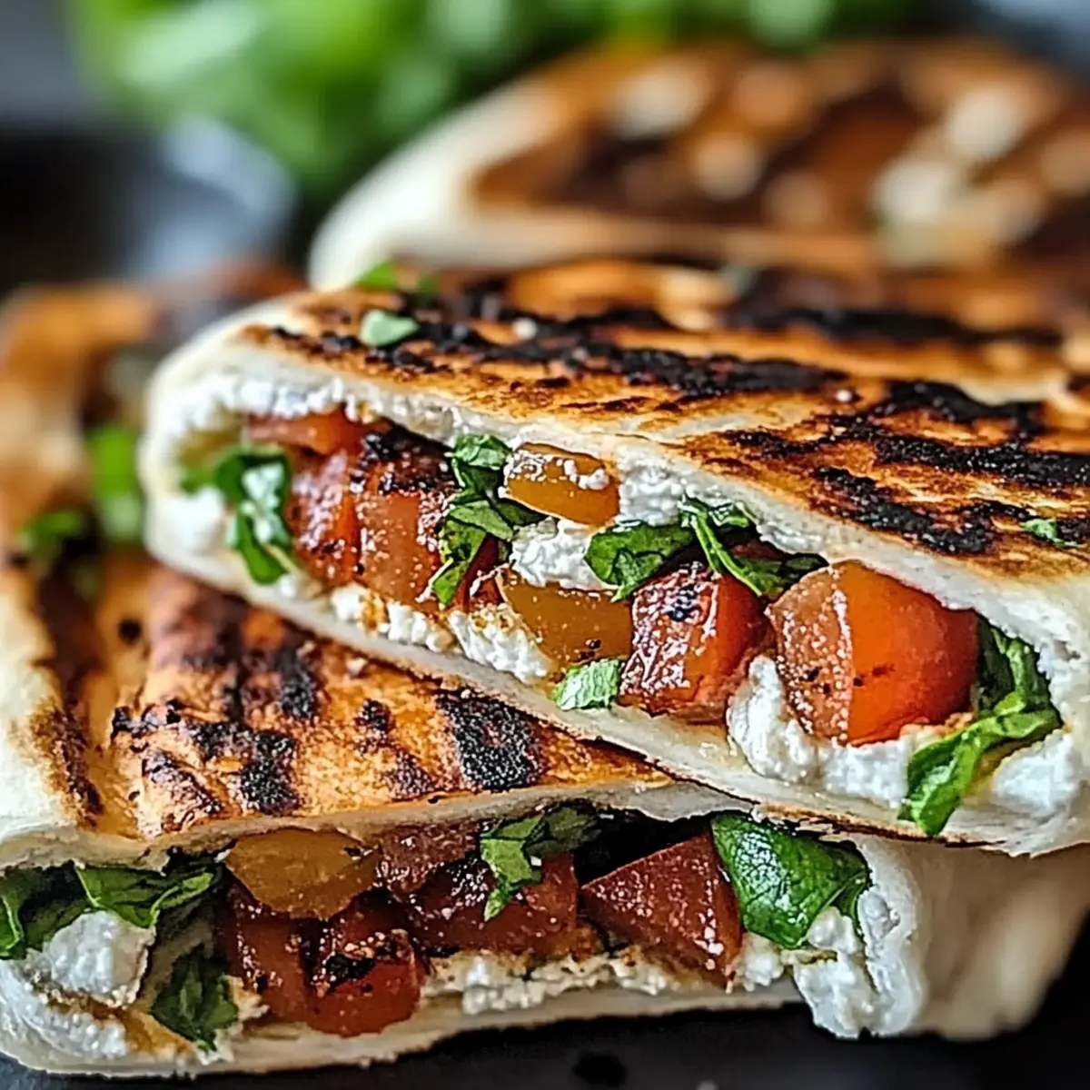 Cottage Cheese Wraps