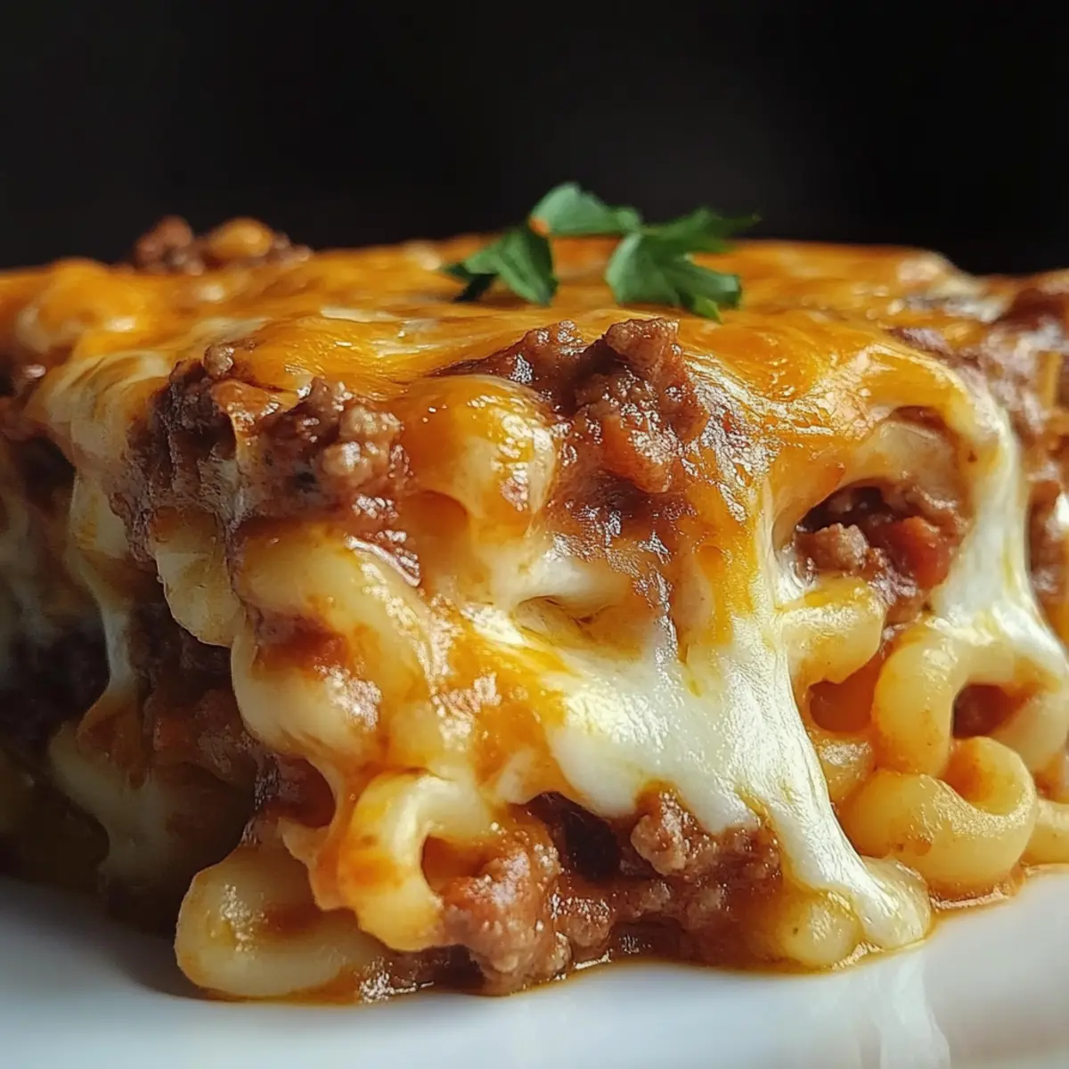Cozy Mac and Cheese Meatloaf Casserole