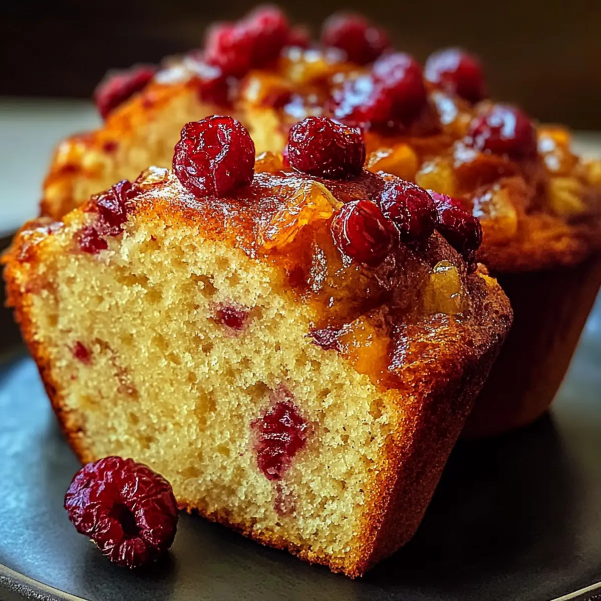 Cranberry Orange Mini Loaves