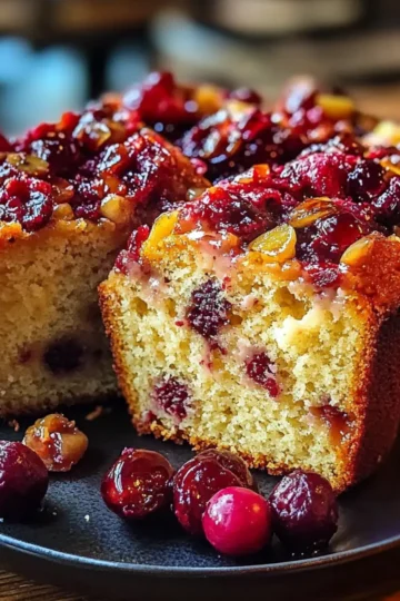 Cranberry Orange Mini Loaves