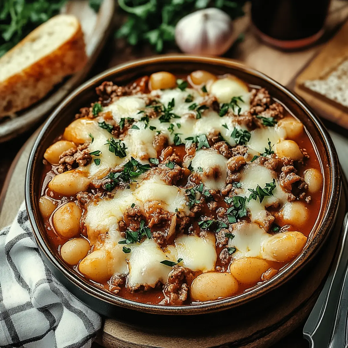 Creamy Beef and Shells