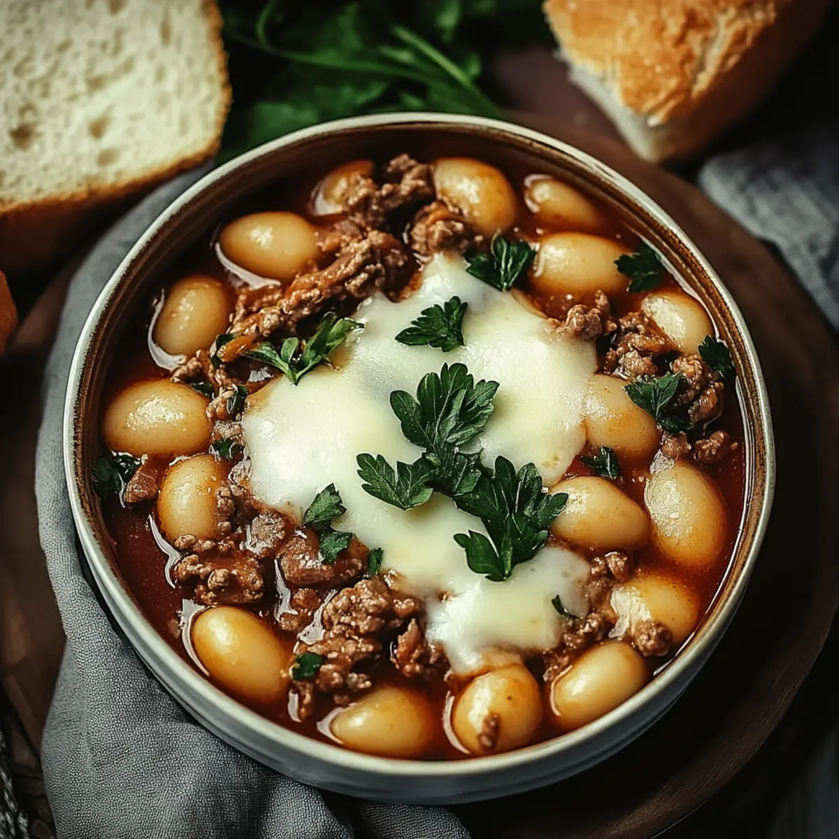 Creamy Beef and Shells