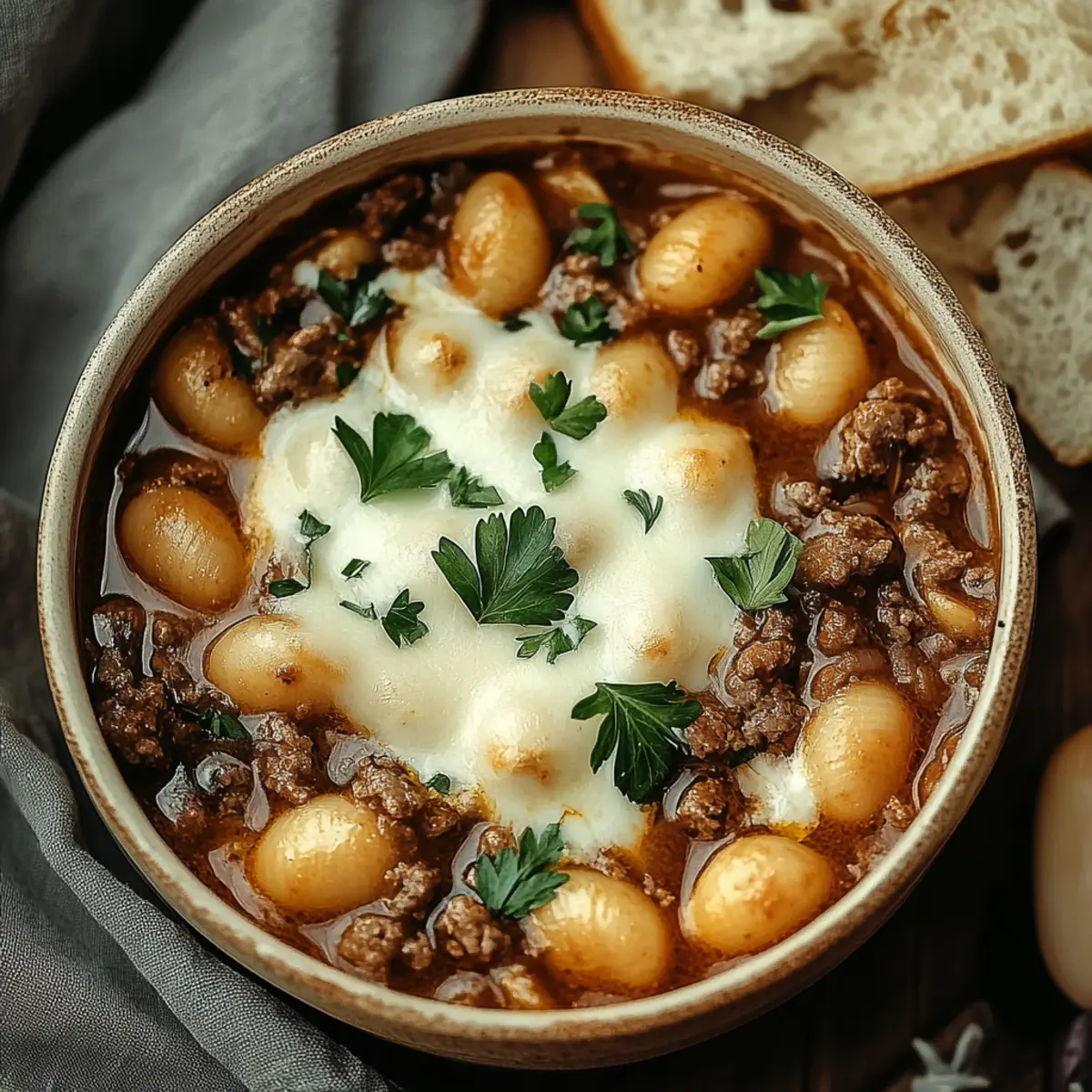 Creamy Beef and Shells