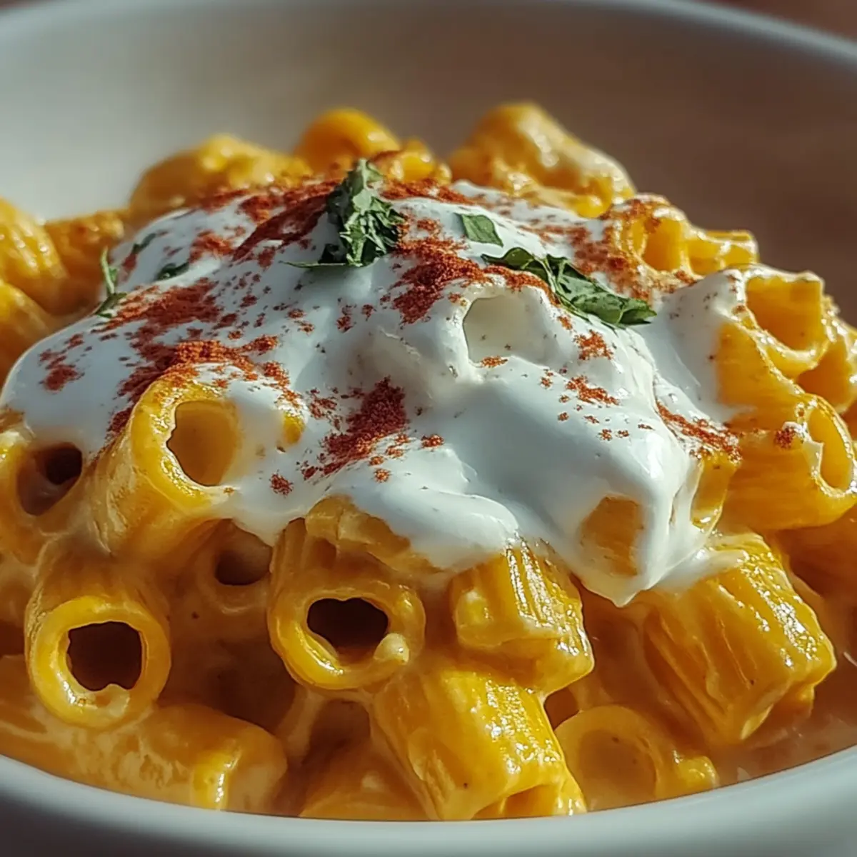 Creamy Burrata Tortiglioni