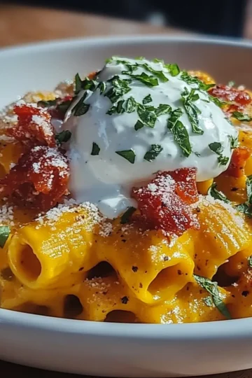 Creamy Burrata Tortiglioni