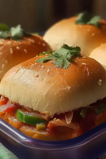 Creamy Chicken Fajita Sliders
