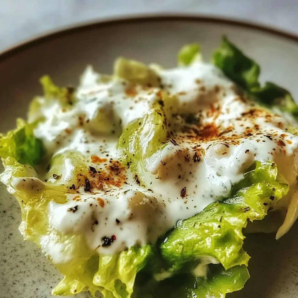 Creamy Greek Yogurt Caesar Dressing