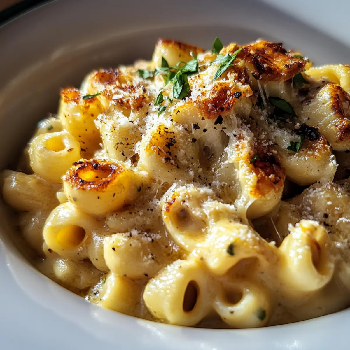 Creamy Honey Pepper Chicken Mac and Cheese