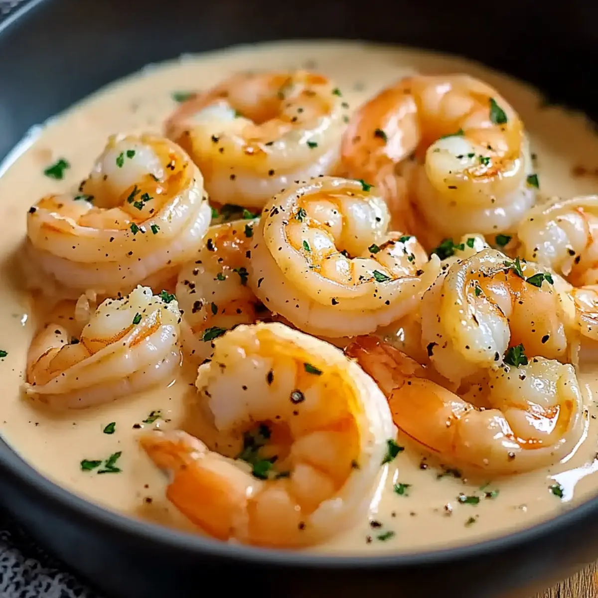 Creamy Shrimp Newburg