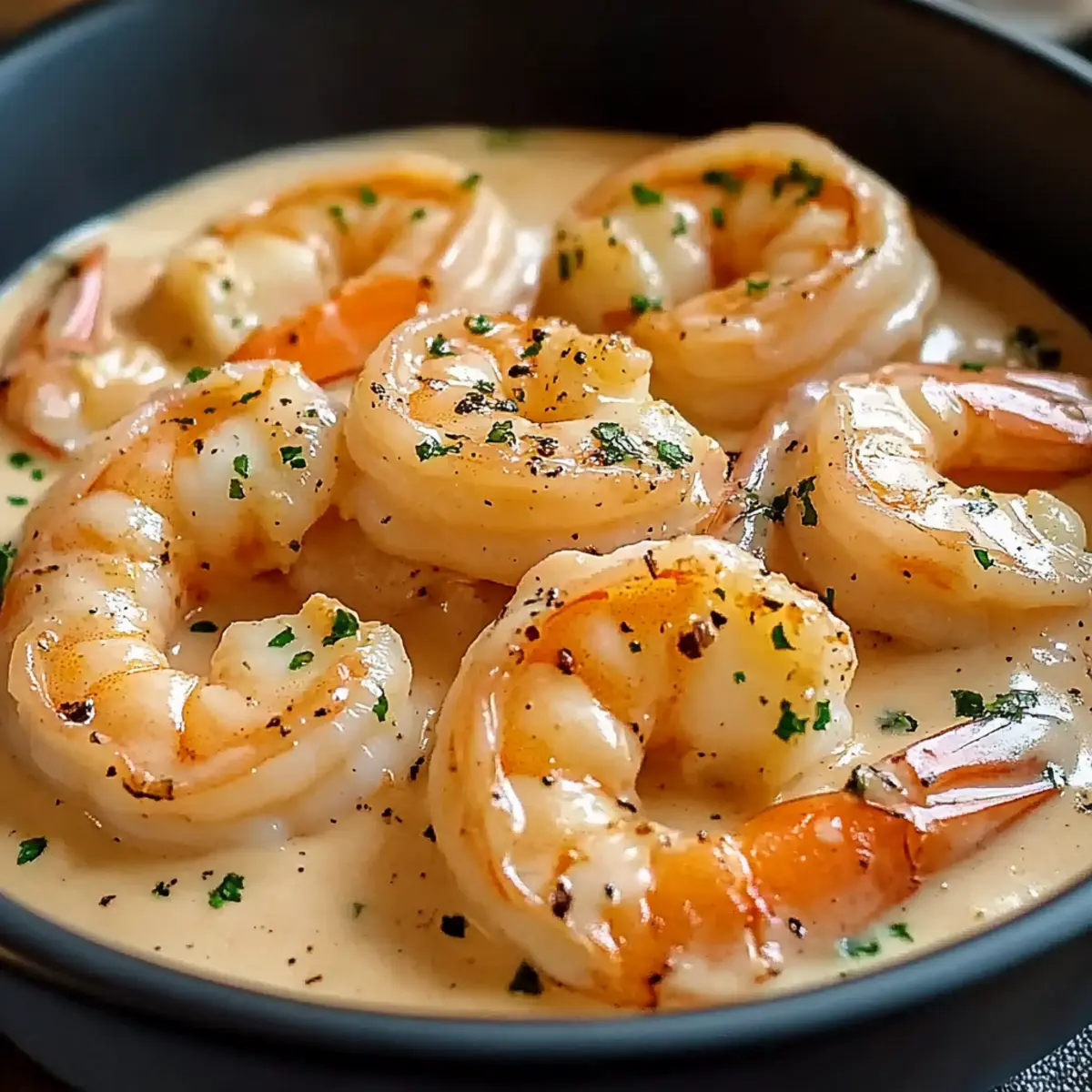 Creamy Shrimp Newburg
